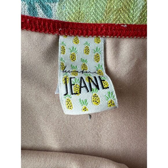 Kortni Jeane Retro High Waisted Pinup Cherry Red Bikini Bottoms Size Small - Picture 5 of 5